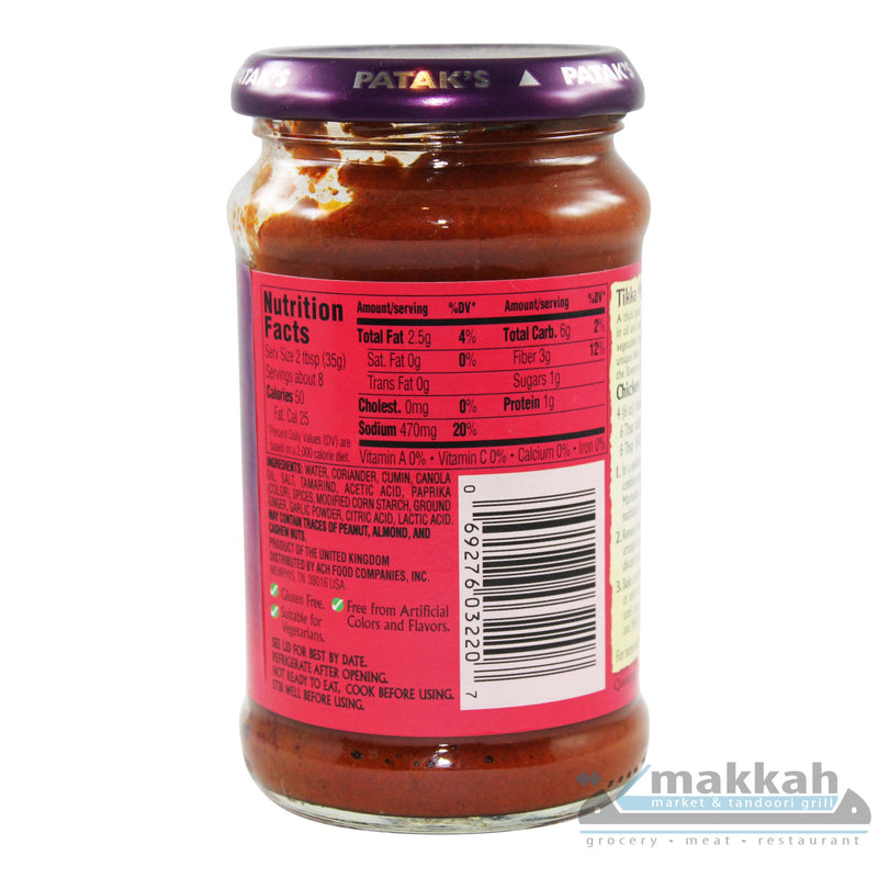 Patak Tikka Marinade 10oz