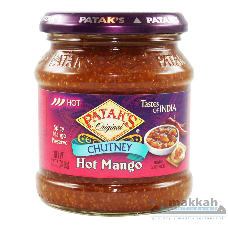 Patak Hot Mango Chutney 12oz