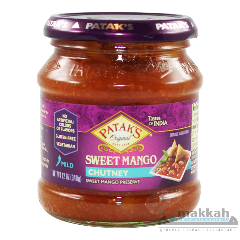 Patak Sweet Mango Chutney 12oz