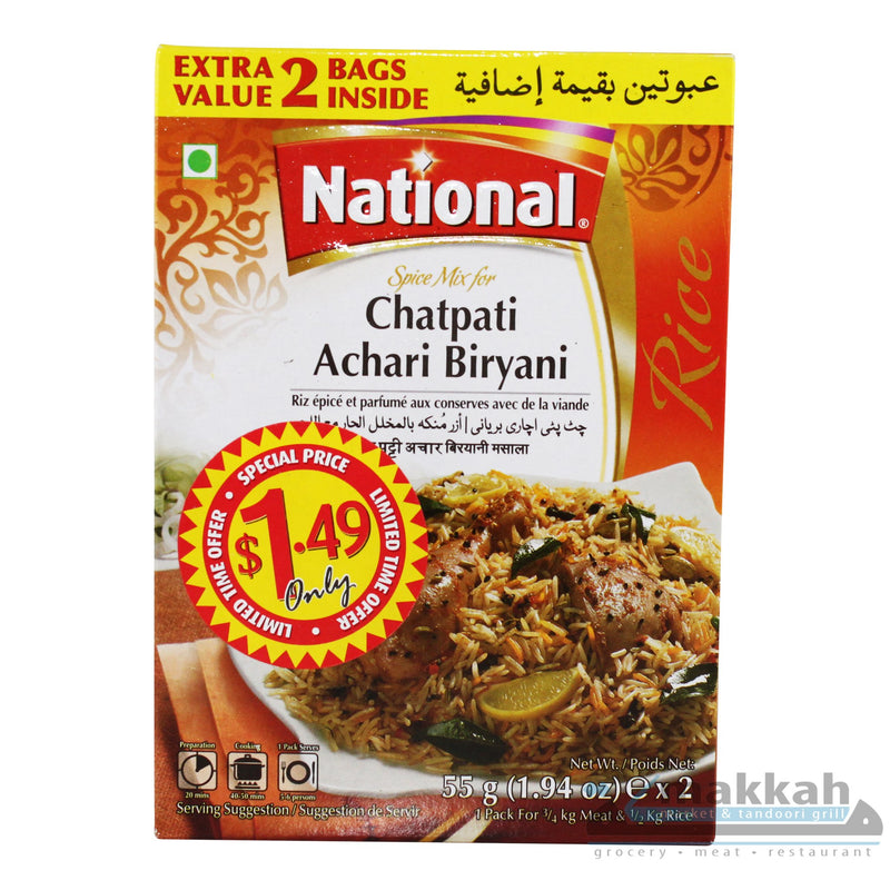 National Achari Biryani 110g