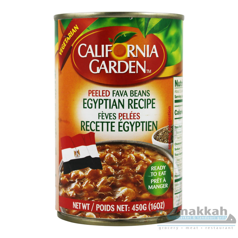 California Garden Egyptian Fava Peeled 450g