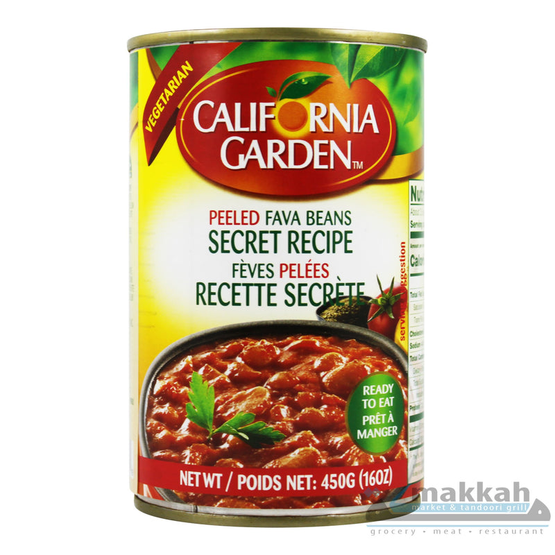 California Garden Peeled Fava 450g