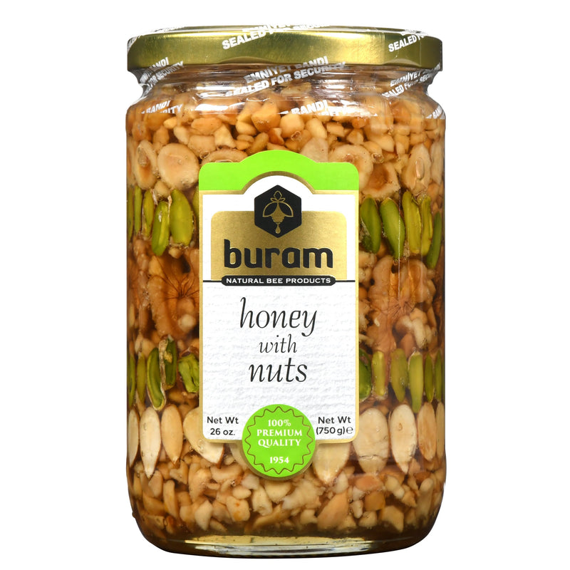 Buram Honey With Nuts 400g