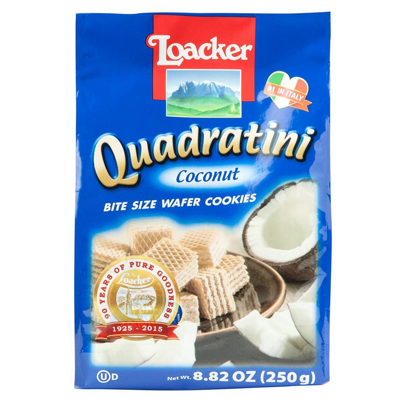 Loacker Quadratini Coconut 250g