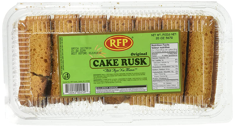 RFP Cake Rusk Original 567g