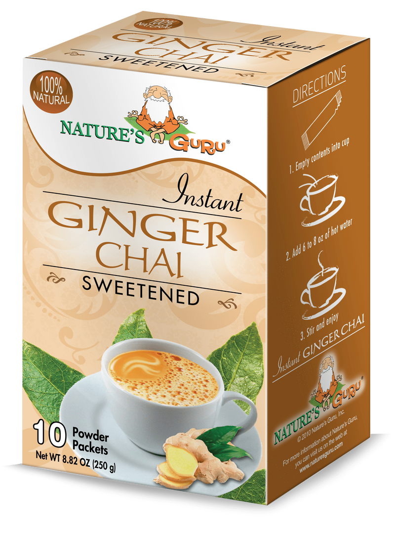 Nature's Guru Ginger Chai Sweetened