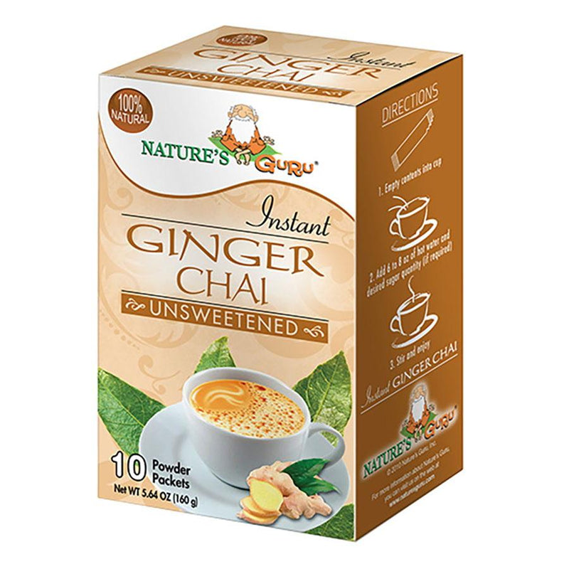 Nature's Guru Ginger Chai Unsweetened