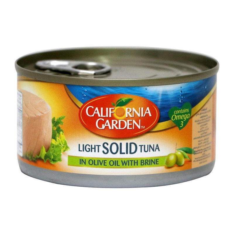 California Garden Tuna in Olive Oil and Brine 185g