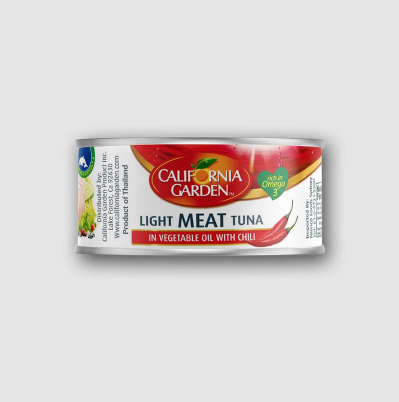 California Garden Tuna in Vegetable Oil with Chili 185g