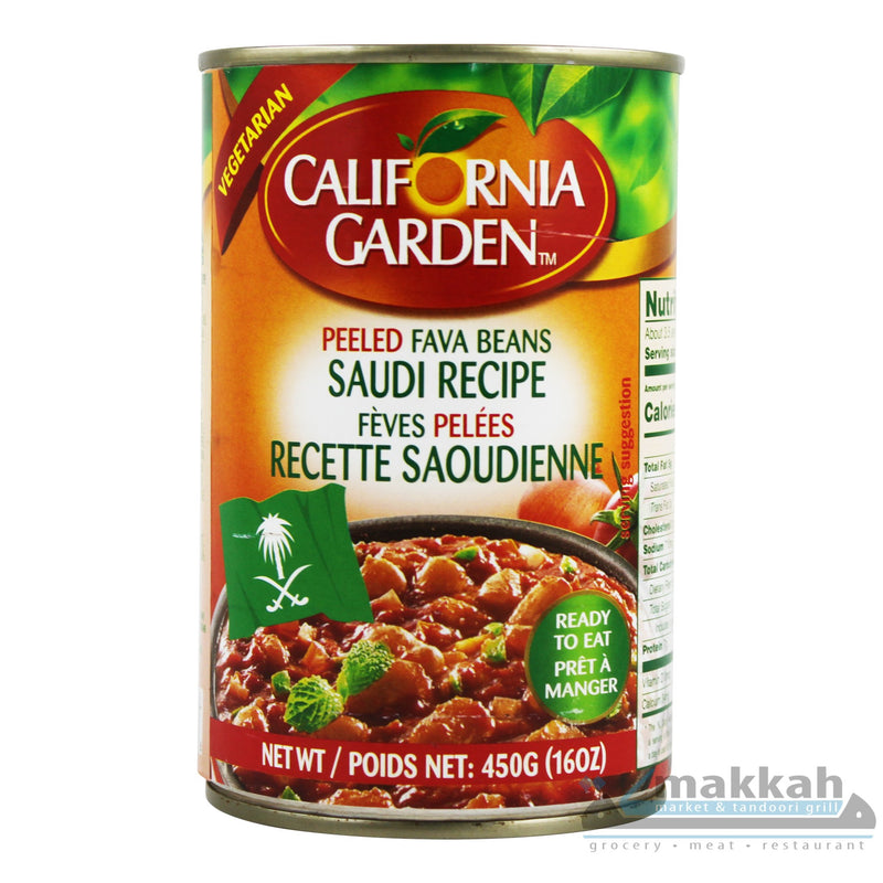 California Garden Saudi Fava Peeled 450g