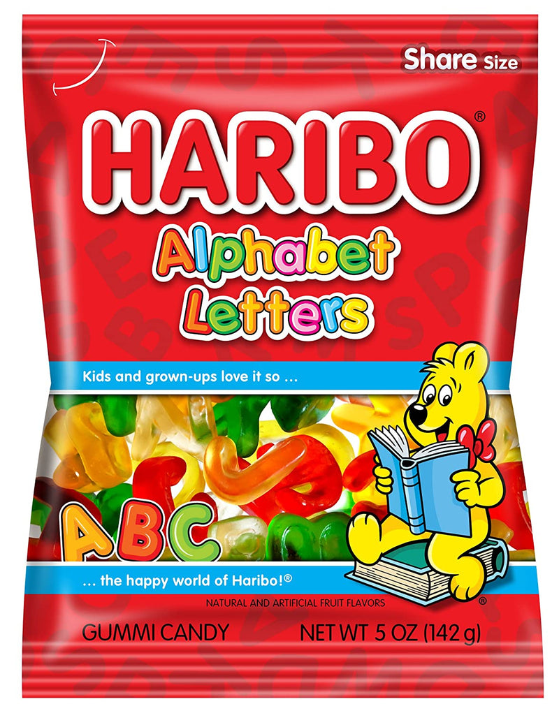 Haribo Alphabet