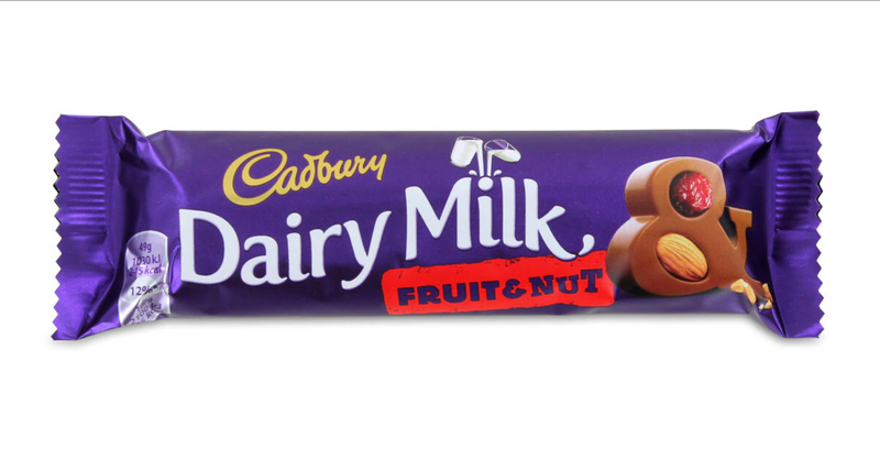 Dairy Milk Fruit & Nut 45g