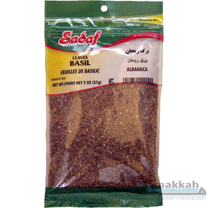 Sadaf Basil Leaves 2oz