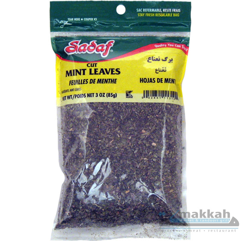 Sadaf Mint Cut Leaves 3oz