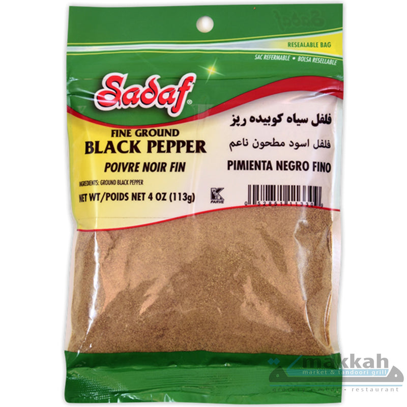 Sadaf Black Pepper Ground 4oz