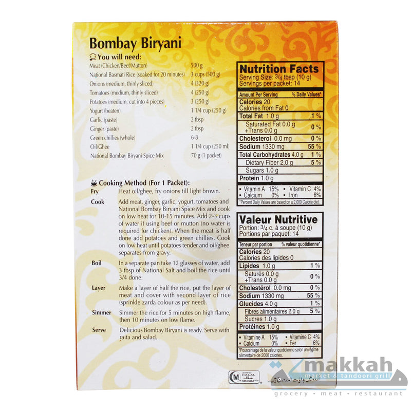 National Bombay Biryani 100g