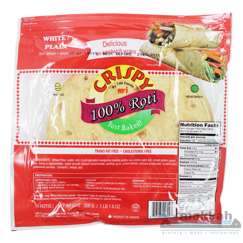 Crispy Roti White