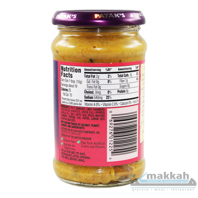 Patak Mixed Pickle 10oz