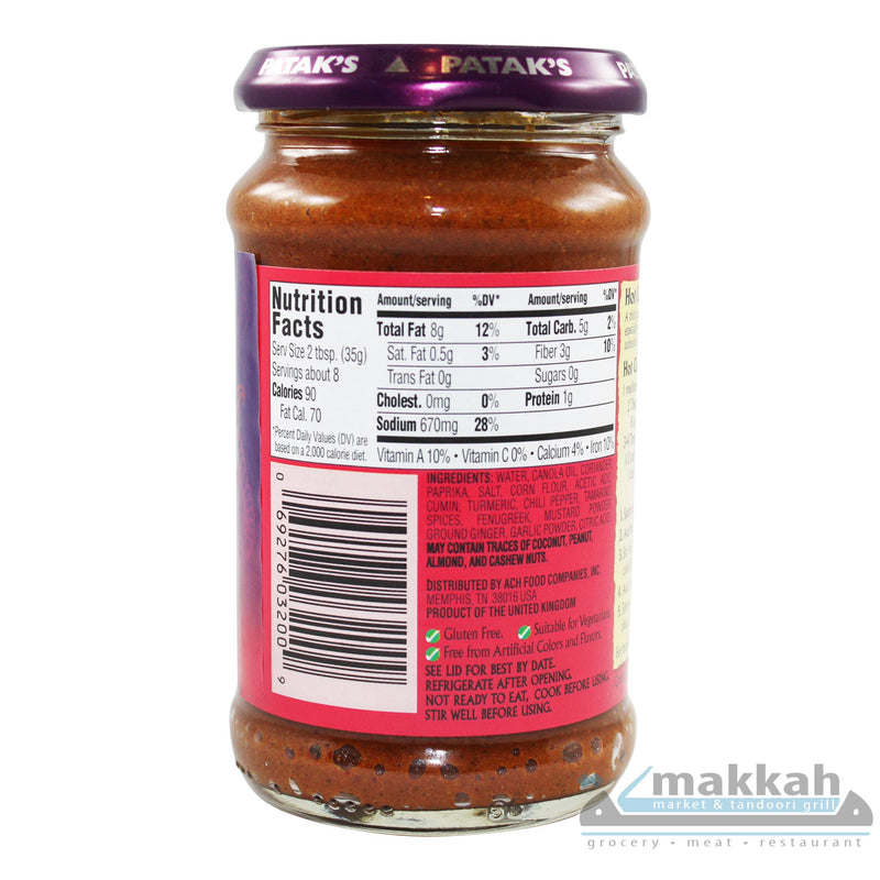 Patak Curry Hot 283g