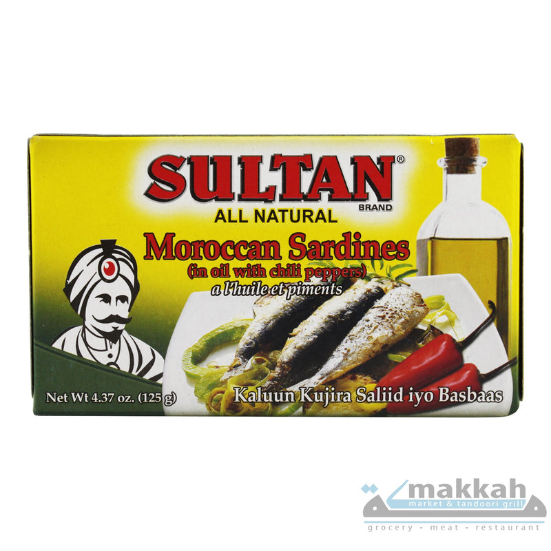 Sultan Sardines in Oil with Chili 4.37oz