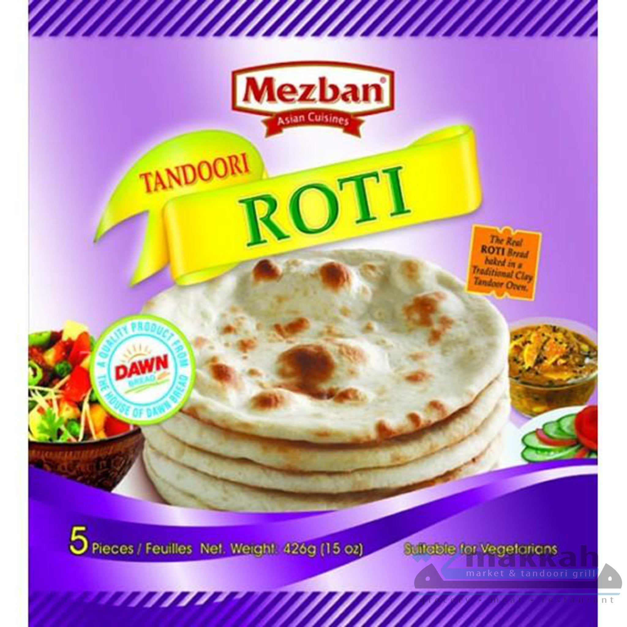 Tabrez Roti Mezban Tandoori Roti 426g