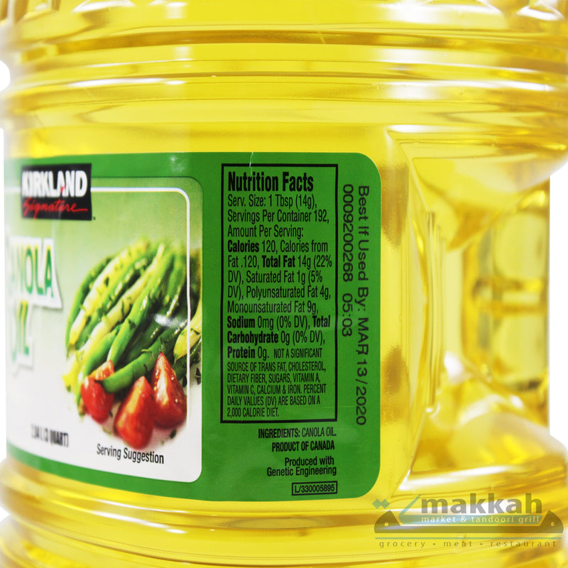 Kirkland Canola Oil 2.84l