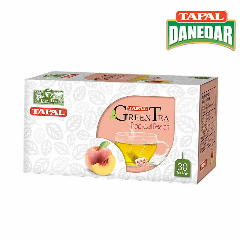 Tapal Green Tea Tropical Peach